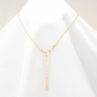 Gold Framed Pink Heart on 16" Gold Necklace - JSQ Mercantile