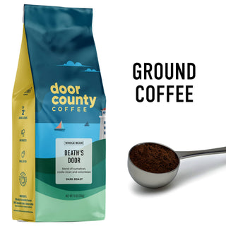 10oz Death's Door Specialty Coffee Dark Roast Ground - JSQ Mercantile