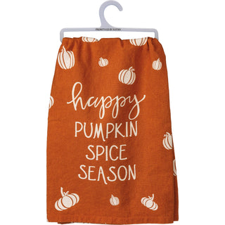 Happy Pumpkin Spice Season Kitchen Towel - JSQ Mercantile