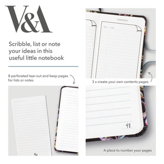 V&A Bookaroo Kilburn Collection: Notebook - JSQ Mercantile