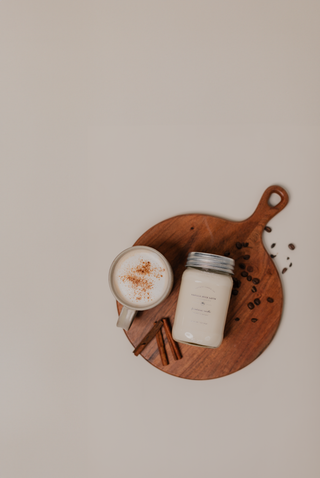 Vanilla Spice Latte - Soy Wax Candle handmade in Indiana