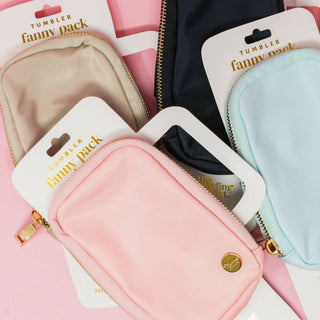 Tumbler Fanny Pack - Dusty Blush - JSQ Mercantile