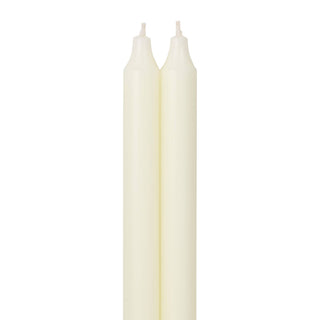 12" Tapers - 2pk: Ivory - JSQ Mercantile