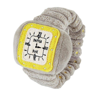 Chenille Plush Baby Watch Rattle - JSQ Mercantile