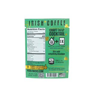 Irish Coffee Single Serve Craft Cocktail by Noble Micks