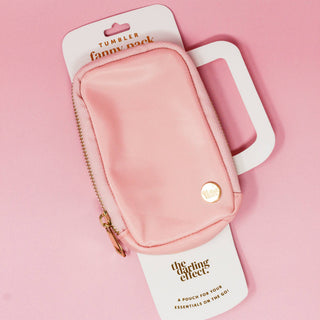 Tumbler Fanny Pack - Dusty Blush - JSQ Mercantile
