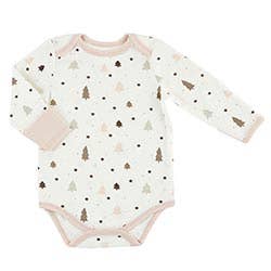 Winter Wonderland LS Snapshirt-Blush Trees - JSQ Mercantile