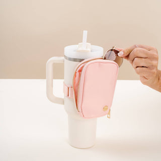 Tumbler Fanny Pack - Dusty Blush - JSQ Mercantile