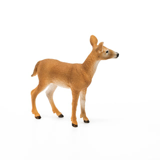 White-Tailed Doe Realistic Forest Animal Figurine | Schleich