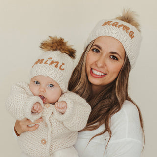 Mini Me Peanut Beanie Hat - Matching Mama Available