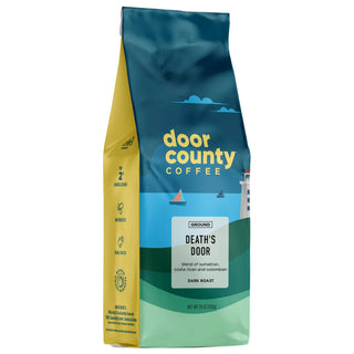 10oz Death's Door Specialty Coffee Dark Roast Ground - JSQ Mercantile