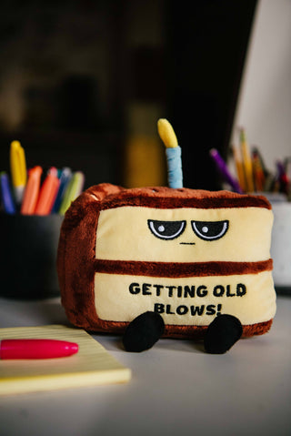 Getting Old Blows | Grumpy Plush - JSQ Mercantile