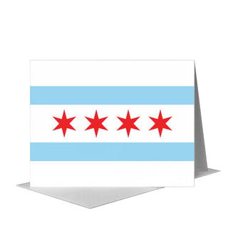 Hello, from Chicago, Greeting Card