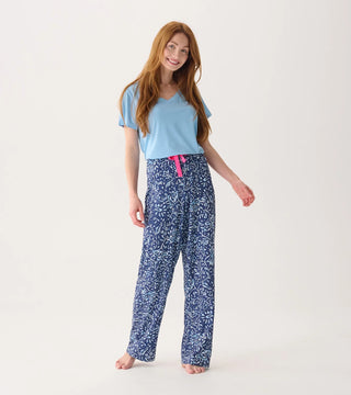 Batik Flowers Pajama Pants in a Gift Bag | Super Soft