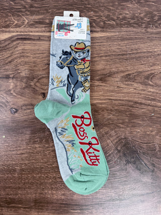 Boss Kitty Crew Socks