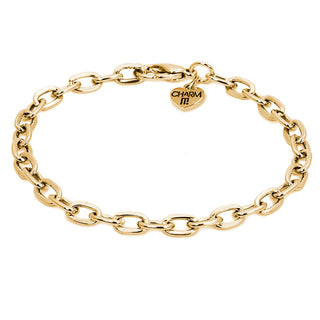 Charm It! Gold Chain Bracelet | Women & Gift Boutique - JSQ Mercantile - in La Grange IL