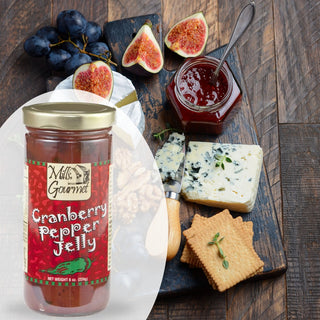 8 oz Cranberry Pepper Jelly | Mills Gourmet