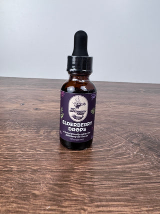 Elderberry Immune Drops – Organic Sambucus Extract (1 oz)