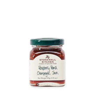 Gourmet Raspberry Peach Champagne Jam 12.5oz by Stonewall Kitchen – JSQ Mercantile, Women’s Boutique & Gift Shop in La Grange, IL