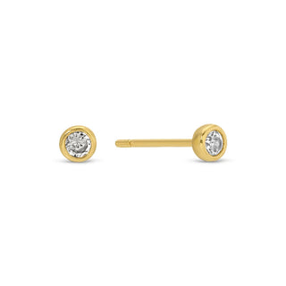 Silver Heart Stud Earrings on | Gift Set of 3 Earrings