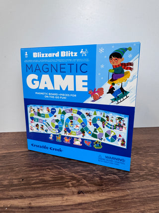 Blizzard Blitz Magnetic Game with Travel Board