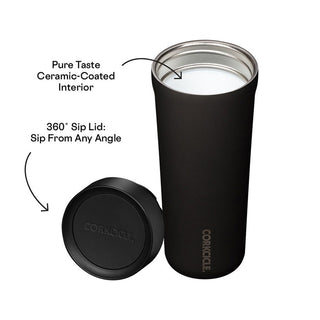 Corkcicle Commuter Cup - 17oz Ceramic Slate