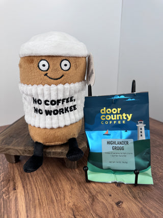 Plush Coffee – No Coffee, No Workee - JSQ Mercantile