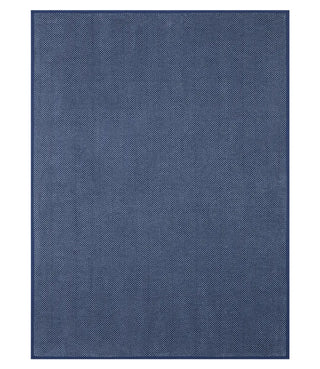 Harborview Herringbone Navy Blanket | Chappy Wrap