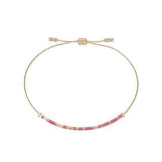 Love You Mom Morse Code Bracelet | Gold
