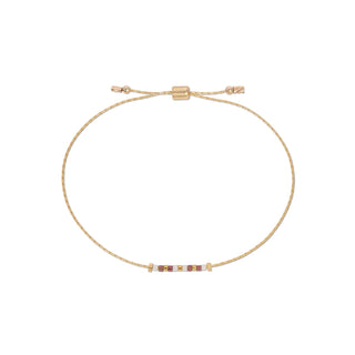 Nana Morse Code Bracelet | Gold