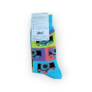 Men's Crew: Say Cheese! | Novelty Socks - JSQ Mercantile