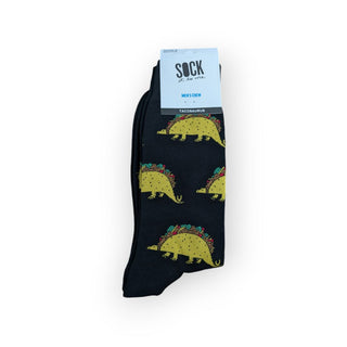 Men's Crew: Tacosaurus | Novelty Socks - JSQ Mercantile
