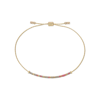 Survivor Morse Code Bracelet | Gold