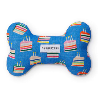 Happy Birthday Squeaky Dog Toy - Made in USA - JSQ Mercantile