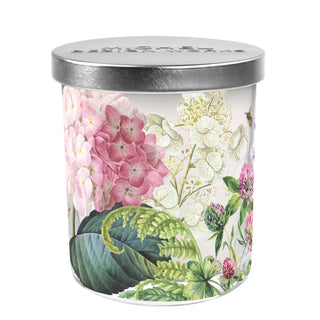 Wild Hydrangea Candle Jar with Lid