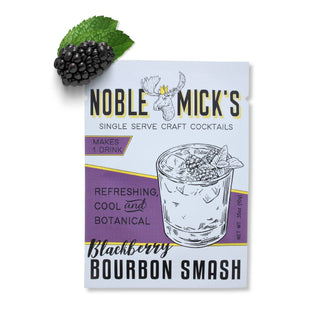 Blackberry Bourbon Smash Single Serve Craft Cocktail by Noble Micks