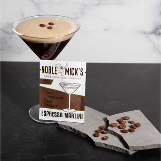 Espresso Martini Single Serve Craft Cocktail Mix by Noble Micks