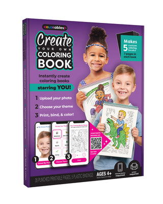 Create Your Own Coloring Book Kit