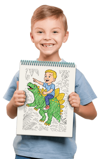 Create Your Own Coloring Book Kit