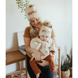 Matching Mama Peanut Beanie Hat