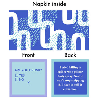 Napkin: Roll your Eyes/Porn - JSQ Mercantile