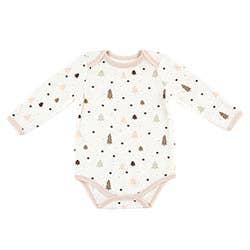 Winter Wonderland LS Snapshirt-Blush Trees - JSQ Mercantile