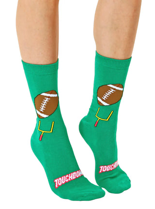 Touchdown! Crew Socks in Football Shaped Gift Package - JSQ Mercantile
