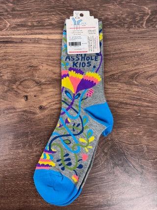 Love My Asshole Kids Crew Socks