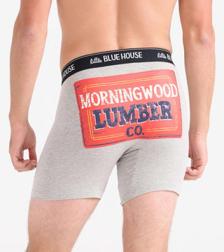 Morning Wood Lumber men’s boxer brief with elastic waistband and snug pouch, JSQ Mercantile – a women’s boutique and gift shop in La Grange, IL
