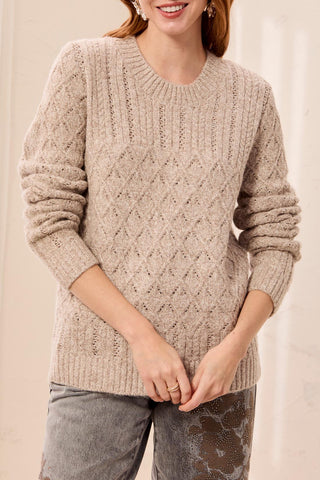 Look My Way Sweater - Copper