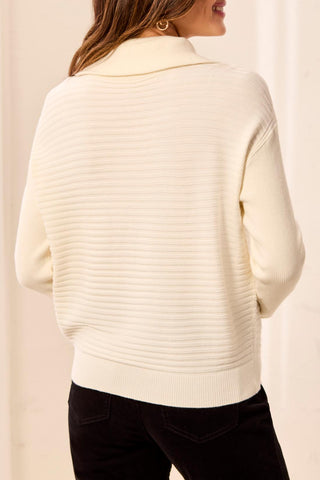 Time For You Sweater - Cream