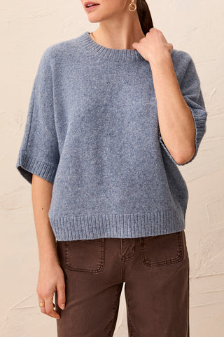 Time Of Day Sweater - Denim Blue