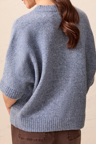 Time Of Day Sweater - Denim Blue